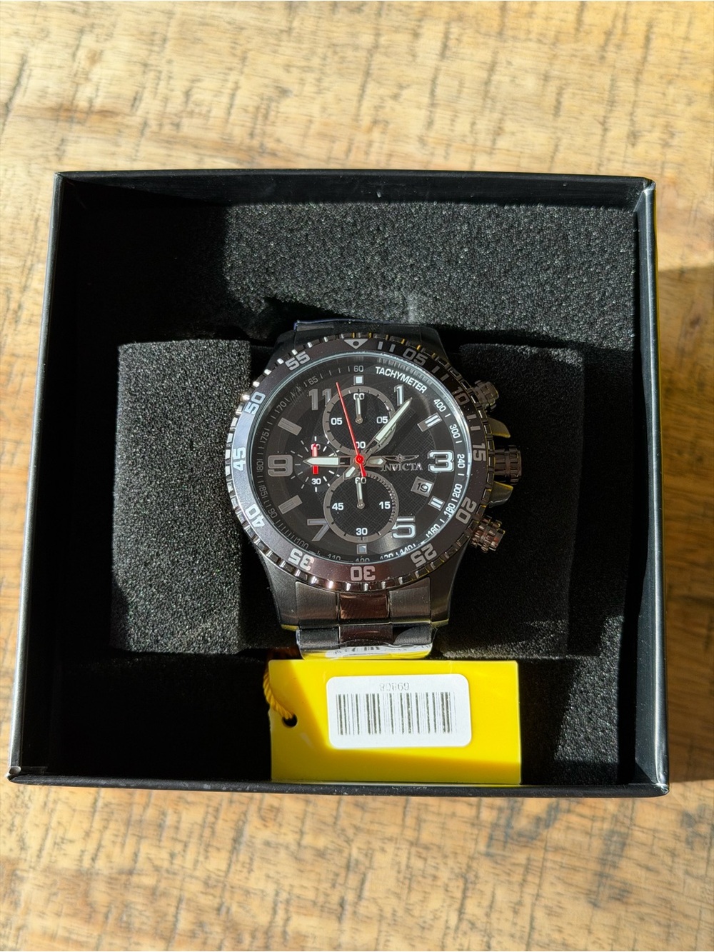 New Invicta Specialty Mach Gala Gunmetal Chronograph Watch 48mm - Picture 7 of 7